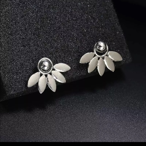 • Kalea • Flower Petal Earring Jackets - Picture 2 of 2